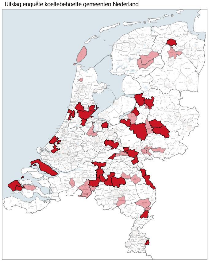 Bevindingen De respons op de enquête was groot (71 reacties), zeer divers en afkomstig uit alle hoeken van het land.