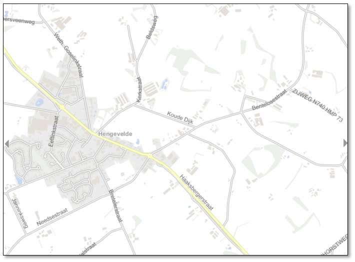 2 Het plangebied 2.1 Situering Het plangebied bestaat uit twee, vrij dicht bij elkaar gelegen, deelgebieden. Te weten Bentelosestraat 14a en Bentelosestraat 31.