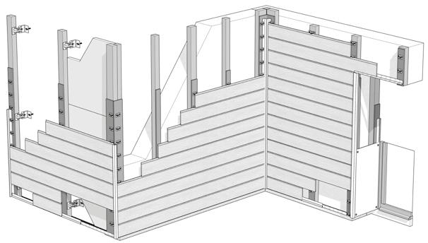 world 4 5 1 CEDRAL BOARD Profielen en toebehoren Cedral Board (maten in mm) CEDRAL LAP CEDRAL CLICK 1 Buitenhoek symmetrisch Deze universele bekleding kan worden gebruikt als bescherming van de