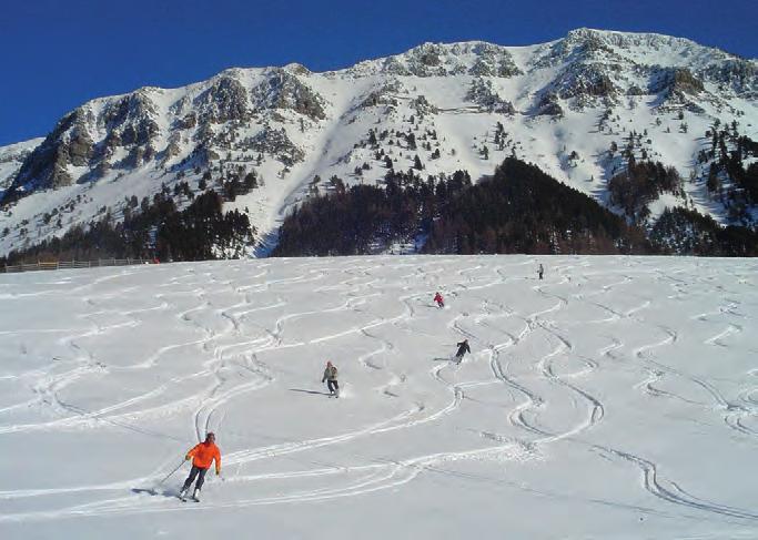 Montclar is uitgegroeid tot een van de populairste skistations van les Alpes du Sud dankzij haar sneeuwzekerheid (op 1300 tot 2500m hoogte), 300 uren