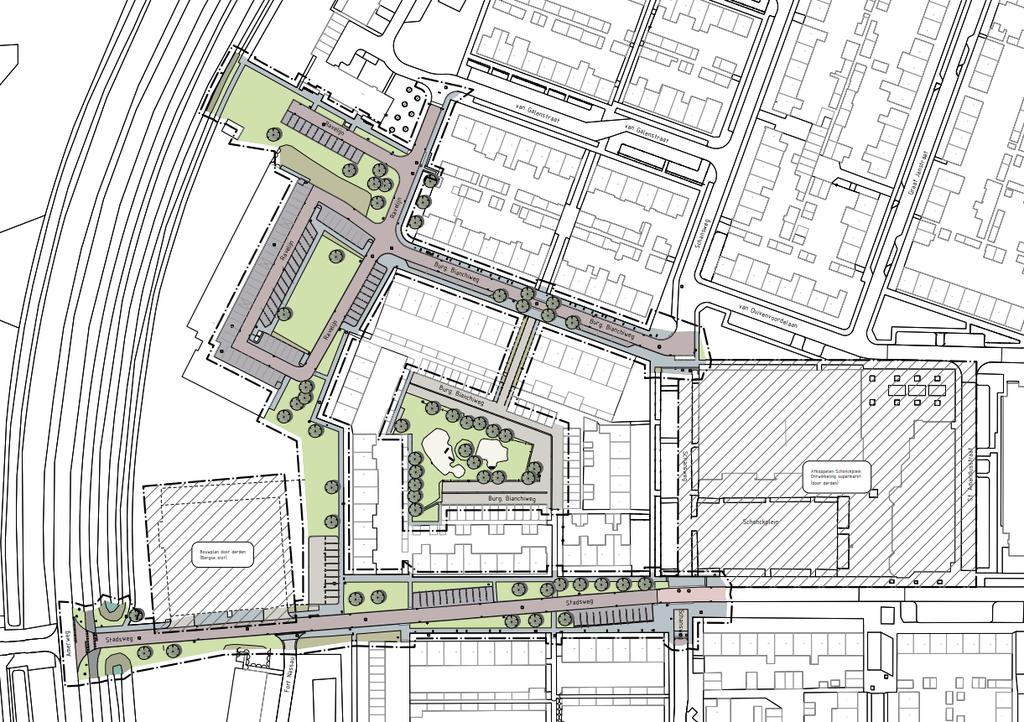 Nieuwe plangebied - uitbreiding met Schonkplein 27