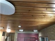 45 Plafondafwerkingen 4510V10 Buiten schilderwerk plafond hout dekkend Algemeen Verontreinigingen Urgentie: 2 Op middellange termijn