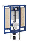 Geberit heeft een speciaal installatie-element voor een in hoogte verstelbare wc ontwikkeld.