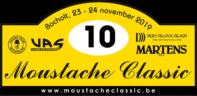 BIJZONDER WEDSTRIJDREGLEMENT 2019 De Moustache Classic wordt ingericht door Racing Team Moustache in Bocholt op zaterdag 23 en zondag 24 november 2019.