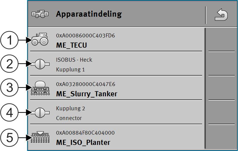 De terminal biedt voor beide methodes een oplossing. 3.3 MULTI-Device De machine beschikt over meerdere landbouwapparaten en meerdere jobcomputers.