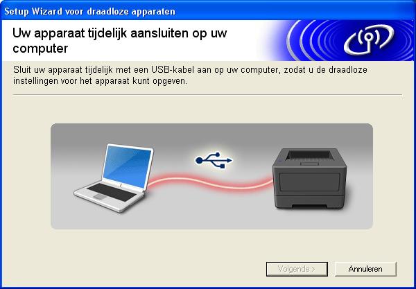 Als u Windows XP geruikt of ls u een netwerkkel geruikt om uw omputer te verinden met uw drdloze toegngspunt/router, moet u de SSID en de netwerksleutel vn uw drdloze toegngspunt/router kennen (deze