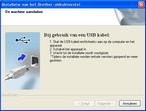 USB Windows Bij geruik vn de USB-interfekel voor Windows 9 Vóór de instlltie Zorg ervoor dt de omputer is INGESCHAKELD en u ent ngemeld ls eheerder. Sluit eventuele tieve progrmm's.