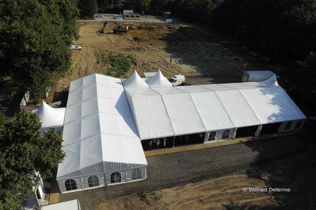 Mogelijkheden Aluhal tenten Aluhallen zijn professionele tenten met een aluminium frame en een zelfdragende constructie.