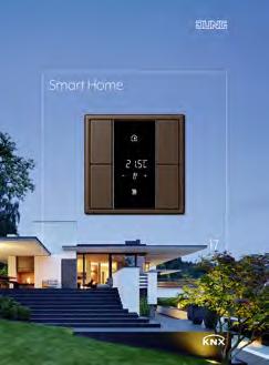 JUNG BROCHURES SMART HOME De intelligente woning met professioneel door JUNG gerealiseerde oplossingen.