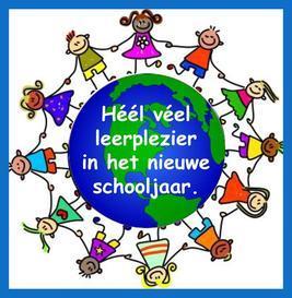 September week 35 t/m 39 Fijn dat jullie (weer) op school zijn!