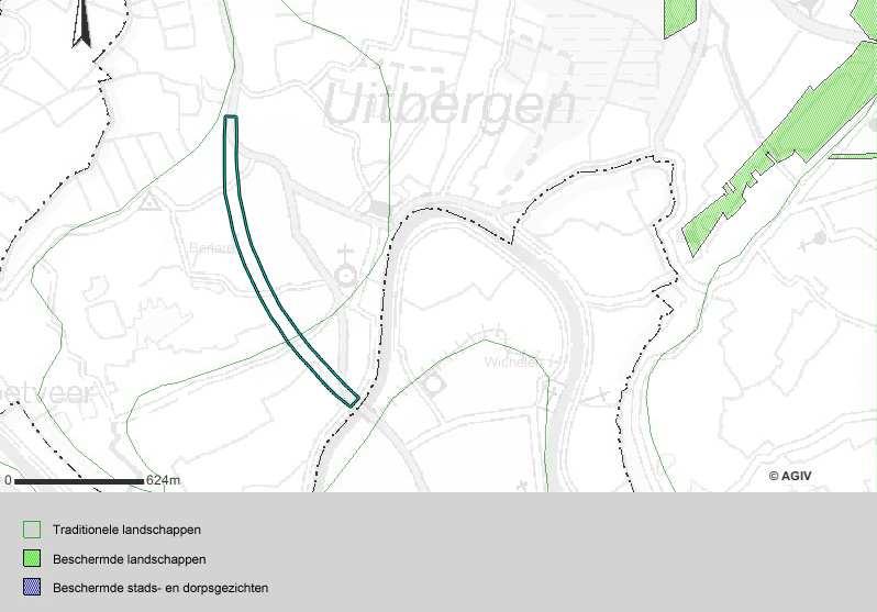 Effecten op de stoffelijke goederen en het culturele erfgoed Referentiesituatie Omschrijving en beoordeling Het plangebied ligt niet binnen een beschermd landschap of beschermde dorps- en