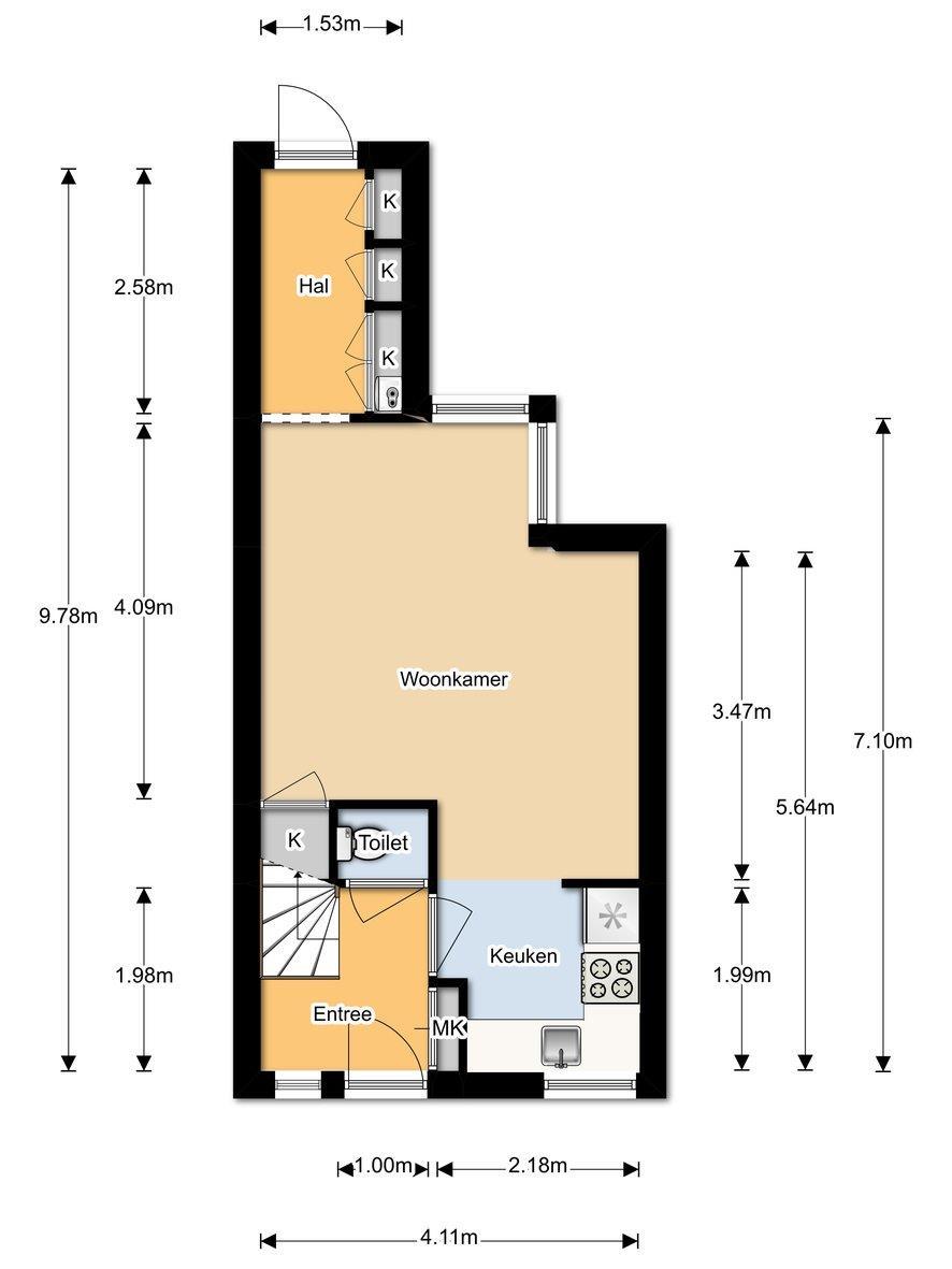 Aan deze plattegrond kunnen geen rechten worden ontleend.