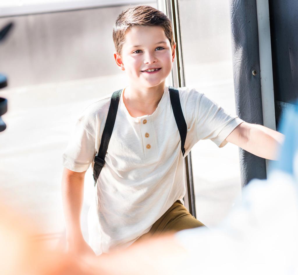 U bent verantwoordelijk U bent altijd verantwoordelijk voor het gedrag van uw kind tijdens het vervoer. U bespreekt met uw kind de gedragsregels in de (taxi)bus.