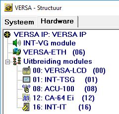 46 VERSA IP SATEL spraakmodule. U kunt op de communicatie bus van het alarmsysteem additionele apparaten aansluiten (bediendelen, uitbreidingen, overige modules). 9.1 Apparaten configureren Fig. 12.