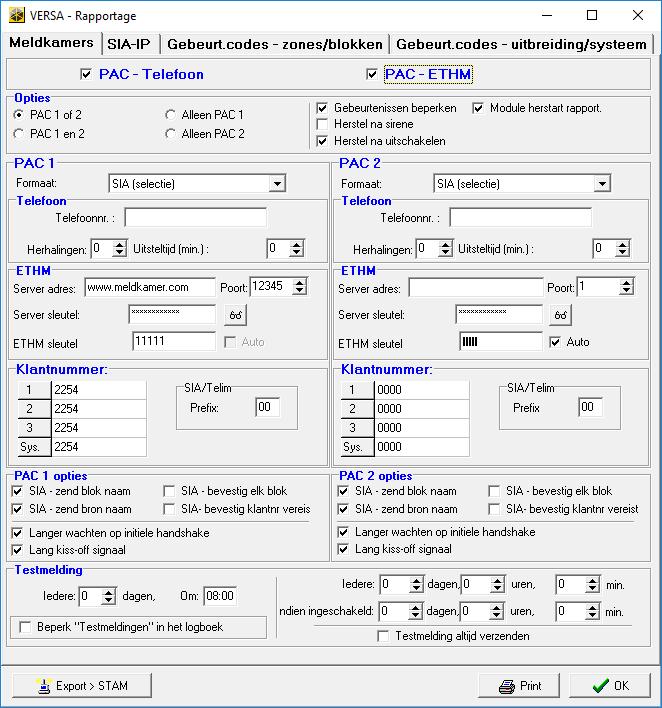 SATEL VERSA IP 69 Herhalingen het aantal herhalingen om een gebeurtenis code proberen te verzenden via de telefoonlijn.