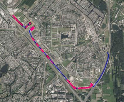 Het Bestemmingsplan geluidswal Vathorst en Bergpas (west) maakt ten opzichte van het vigerende bestemmingsplan meer flexibiliteit mogelijk ten aanzien van het opdelen van de bouwvlakken.