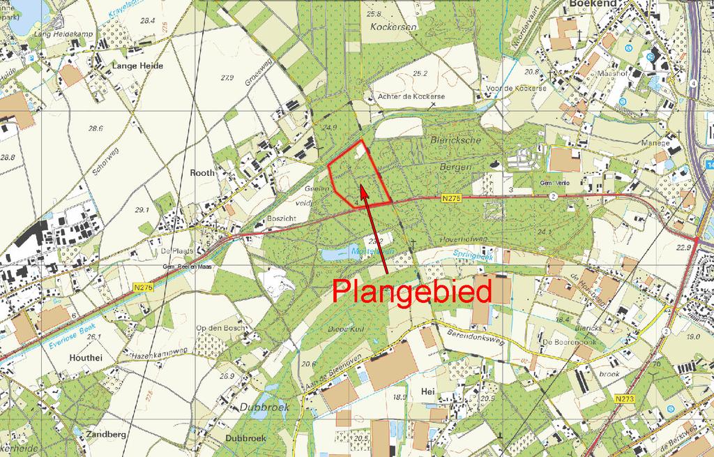 1 Inleiding Initiatiefnemer, Kellerberg Bosgoed B.V. (vertegenwoordigd door de heer H. Kluijtmans), is eigenaar van een bosgebied in Maasbree (gemeente Peel en Maas).