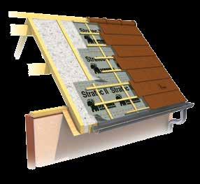 luchtdichtheid Stratec II, Stratec IIS en Stratec III Onderdakfolies Stratec II / II S / III Stratec II, II S en III zijn zeer dampdoorlatende synthetische onderdakfolies met een hoge scheurweerstand.