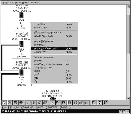 Afbeelding 49: CMD-tool in de "MONITORING"-modus schakelen 03719AXX Klik de regelaar aan, waarmee u een PCP-verbinding wilt opbouwen.
