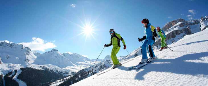 HOTEL PORTAVESCOVO ARABBA Italië Dolomiti Superski hoogte: 1.050-3.342 m kinderski: afdaling: 1.200 km beginners: 360 km 720 km 120 km gevorderden: 95 242 123 après-ski: afstand tot Brussel: 1.
