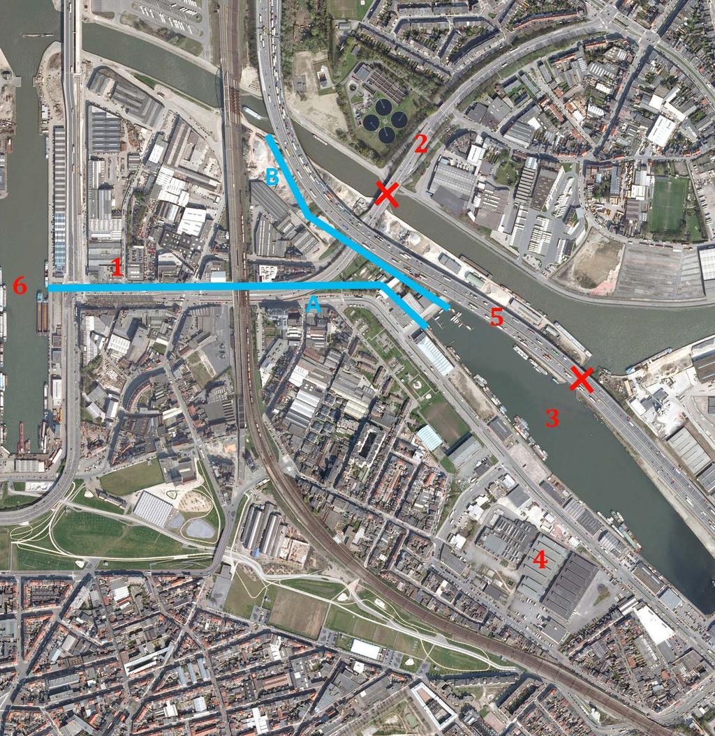 In de plaats van de bestaande brug komt een nieuwe fietsbrug die een heel belangrijke verbinding vormt in het bovenlokaal fietsroutenetwerk en de fietsostrades.