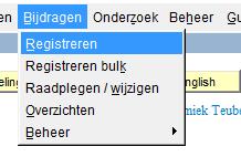 gebruikt worden binnen de faculteit moet ook de afdeling gelijk zijn. (Voor de KUOZ rapportages is dit niet relevant). 4.