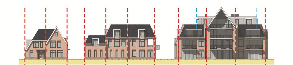 4. Voorwaarden ruimtelijke- & beeldkwaliteit 4.1 Ligging - De hoofdgebouwen dienen binnen het daarvoor bedoelde in het bestemmingsplan opgenomen bouwblok gerealiseerd te worden.