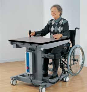 aangebracht. De Get-Up tafel is met name handig voor personen die minder goed ter been zijn.