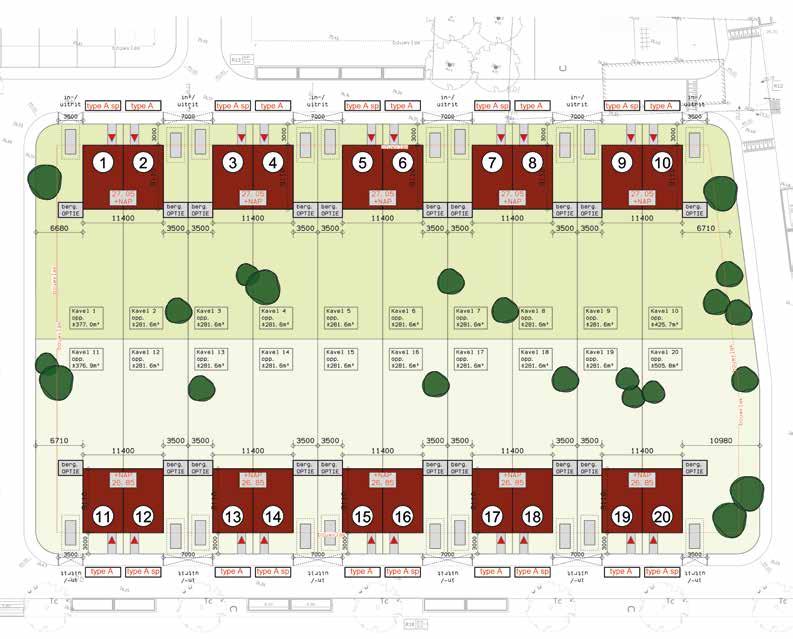 SITUATIE Heerlijk wonen in St. Odiliënberg 20 twee onder één kap woningen Wonen in t groen Sint Odiliënberg is gelegen in het aantrekkelijke en gevarieerde landschap van Midden Limburg.