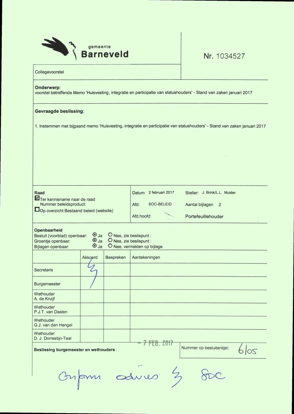 'N gemeente \ Barneveld Nr.