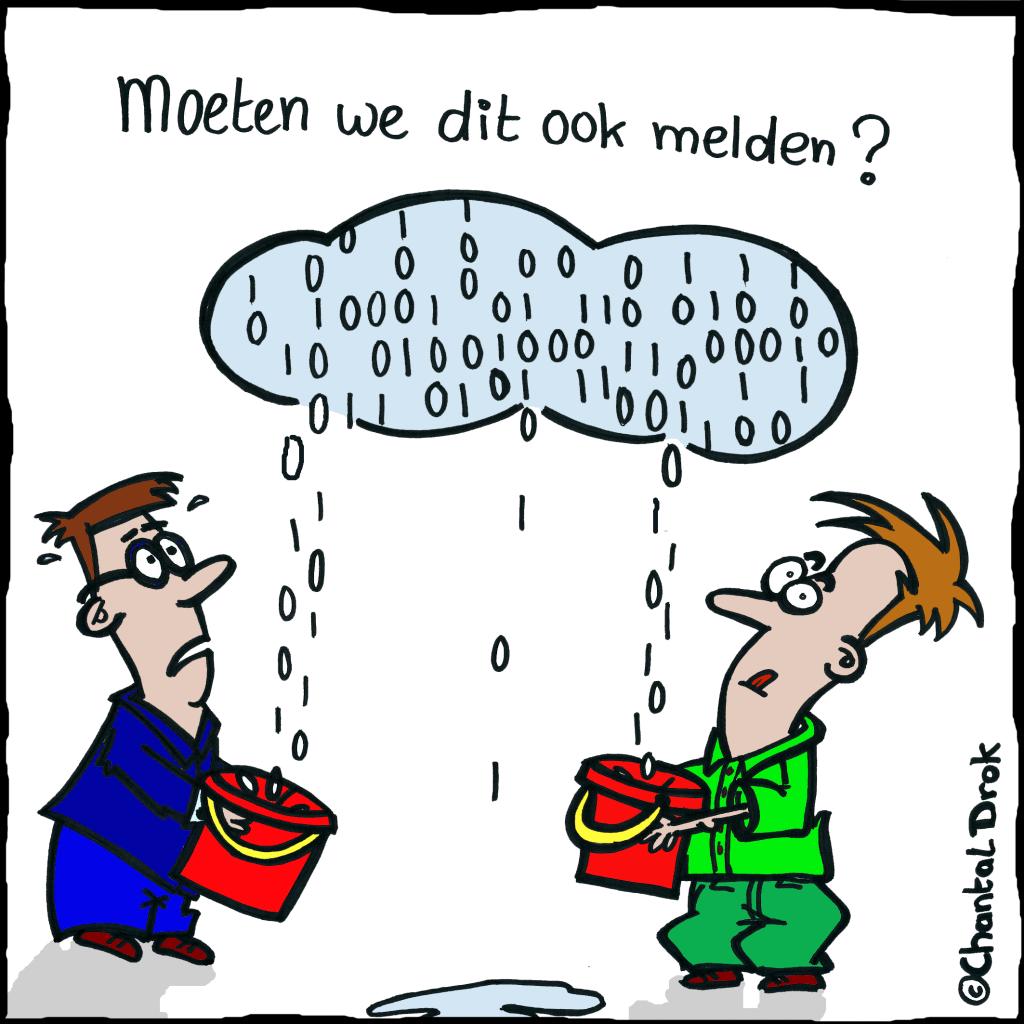 Meldplicht datalekken De plicht voor het melden van datalekken blijft van toepassing. Wel is het zo dat alle datalekken straks gedocumenteerd moeten worden.