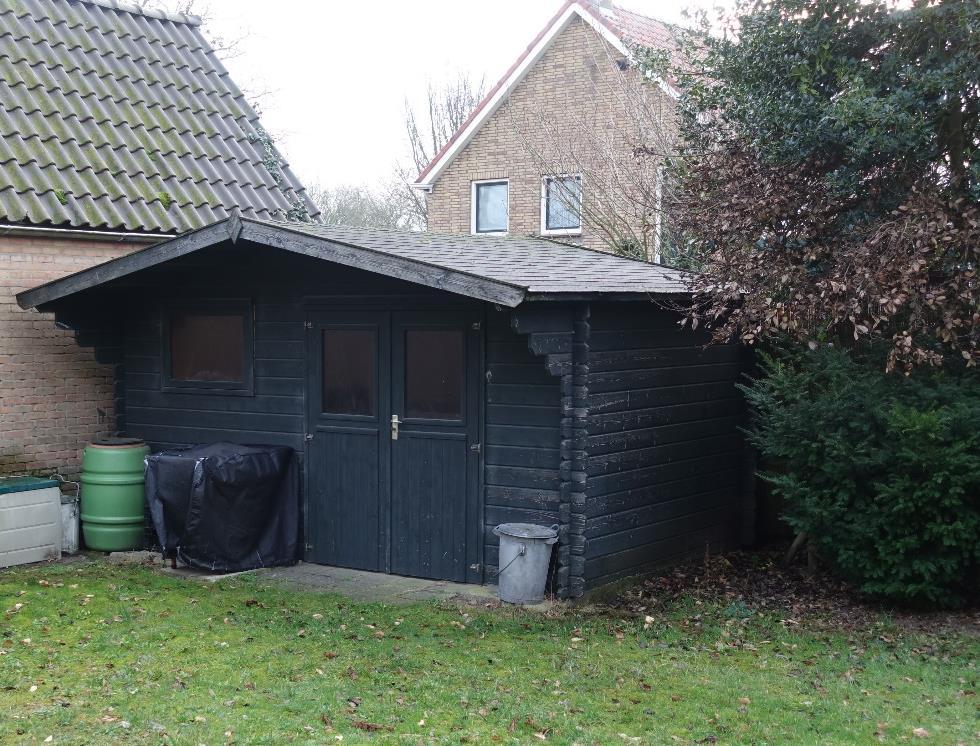 tuinhuisje aanwezig