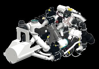 Voorzien van een RVS centrifugaalpomp inclusief aanzuigunit met een capaciteit van 800 liter/minuut is de RoGator in staat in een korte tijd de tank te vullen.