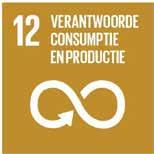 VERZEKER DUURZAME CONSUMPTIE- EN PRODUCTIEPATRONEN (SDG 12) Duurzame consumptie en productie is erop gericht «meer en beter te doen met minder».
