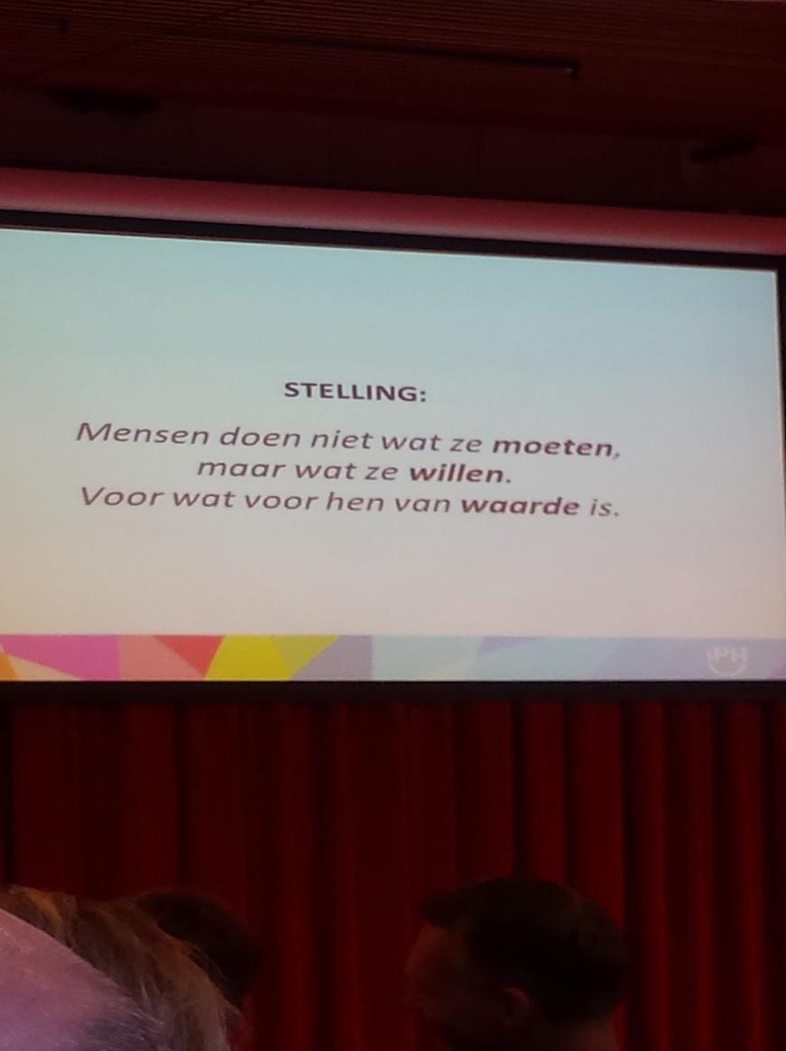 Mensen doen niet wat ze moeten, maar