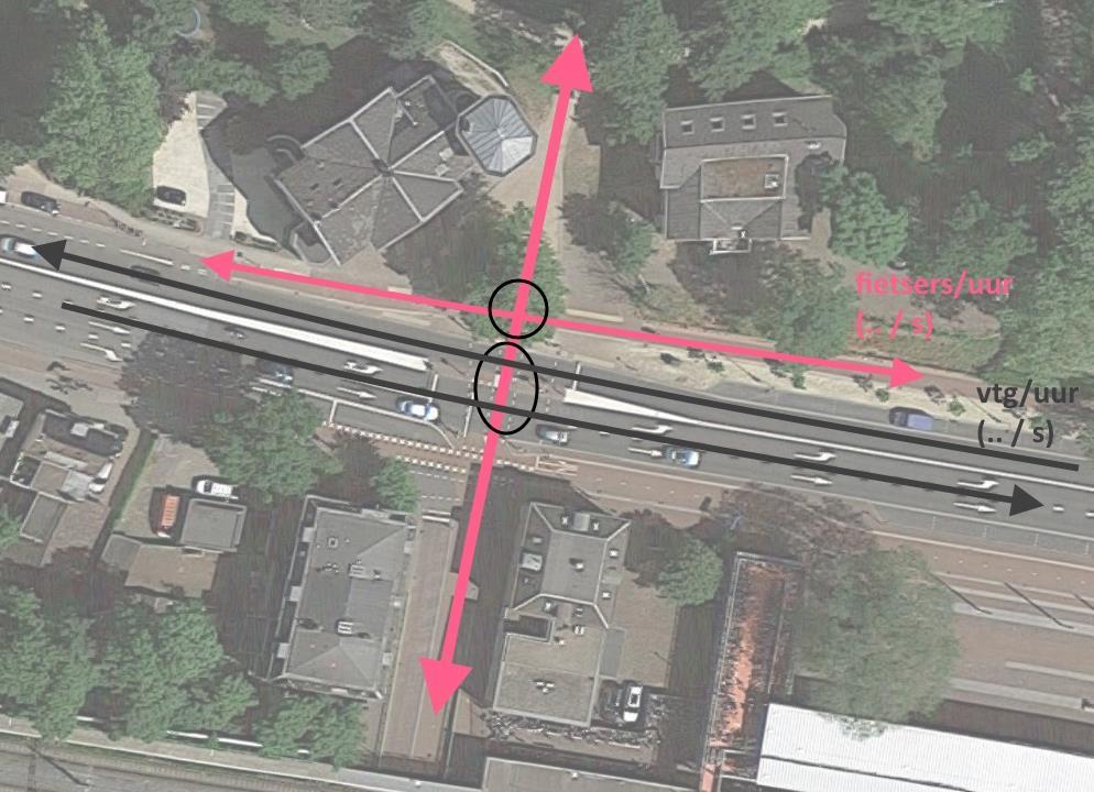 Knelpunt 1: kruising Kruisweg/N200 Wensen/eisen omgeving (knelpunt specifiek) Behoud boom aan de noordzijde van het bestaande fietspad; Ontwerp bij voorkeur binnen de Kadastrale grenzen van de