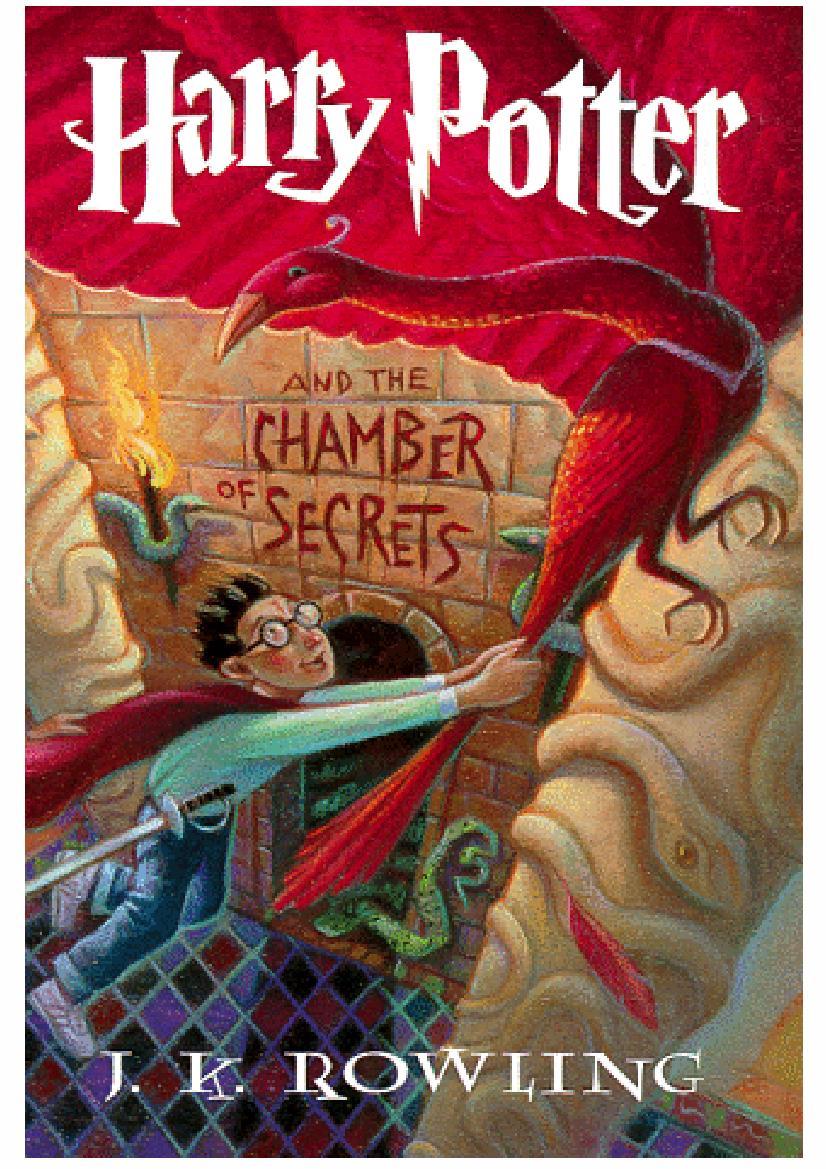 Rowling Fantasy & SF, Jeugdboek Eerste uitgave 1998 Vak Nederlands Boekgegevens: Titel: Harry Potter En De Geheime Kamer Schrijfster: J.