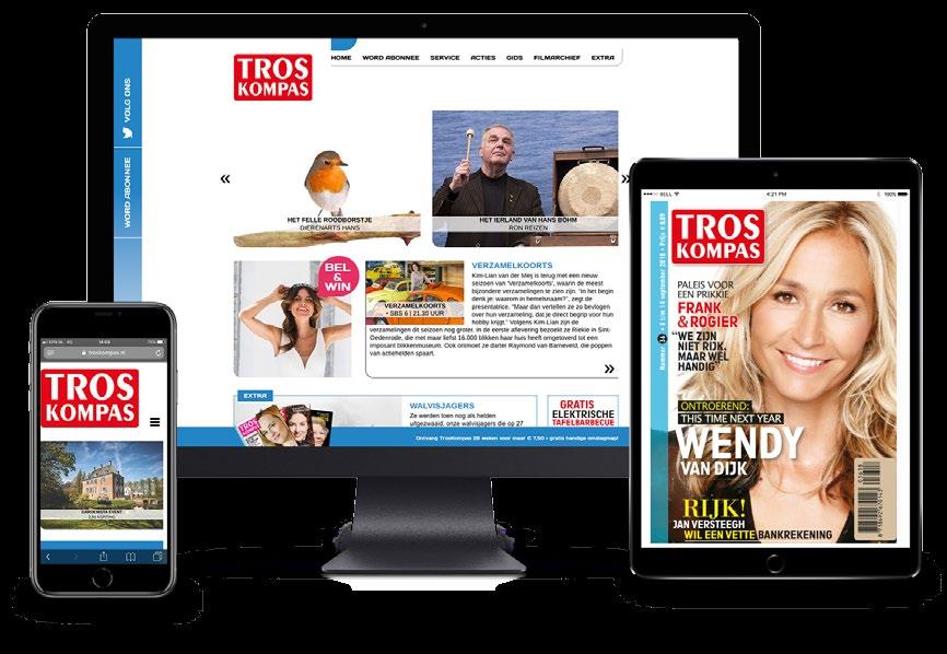 TROSKOMPAS.NL Op de vernieuwde site van TrosKompas vindt u een handige elektronische programmagids, veel kijktips, video s, fotoreportages, een filmarchief met 12.