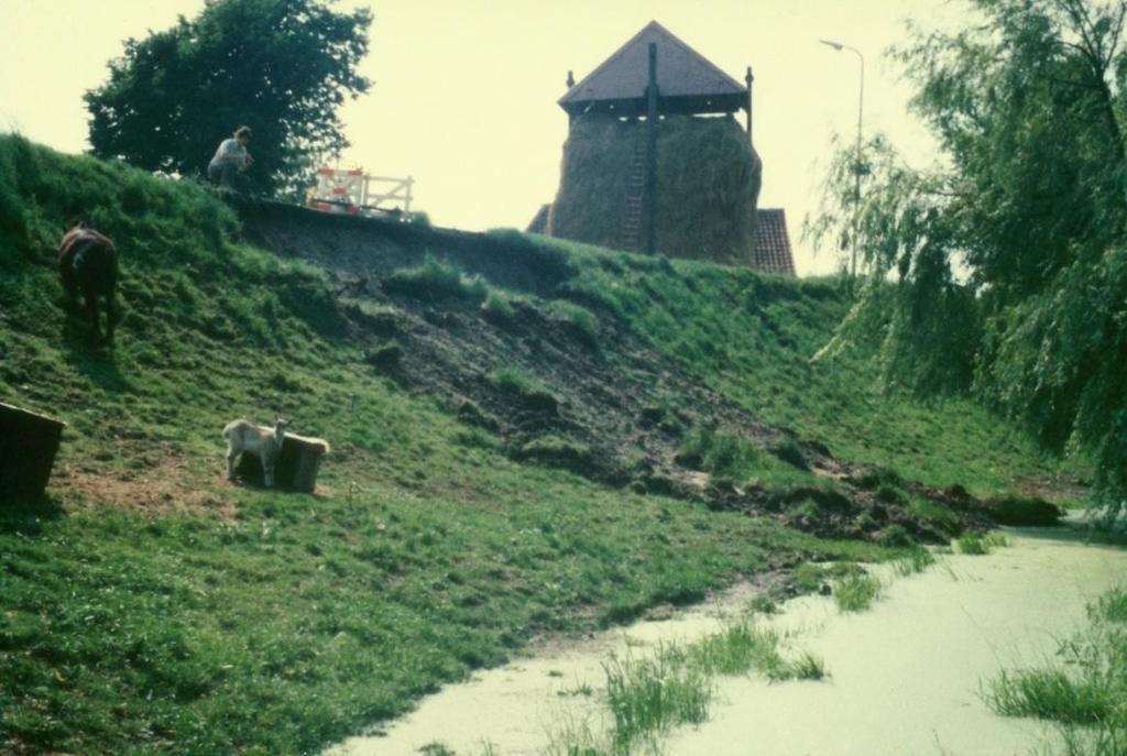 waterkering, boezemkade Jaar: 1975 Afbeelding: Documentatie: Aanscherping factor a mogelijk?