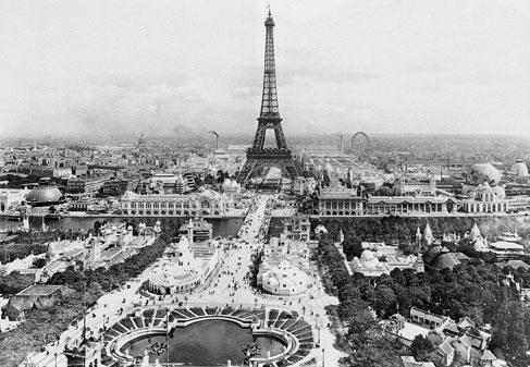 Architectuur figuur 1 Op figuur 1 zie je de Eiffeltoren, ontworpen door het ingenieursbureau van Gustave Eiffel en gebouwd voor de wereldtentoonstelling in Parijs in 1889.