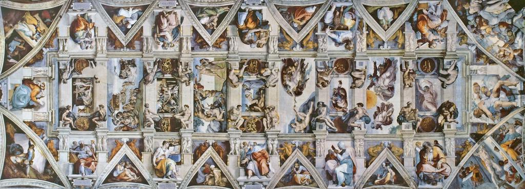 Michelangelo, Plafond Sixtijnse