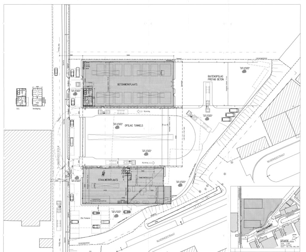 Plattegrond gehele complex