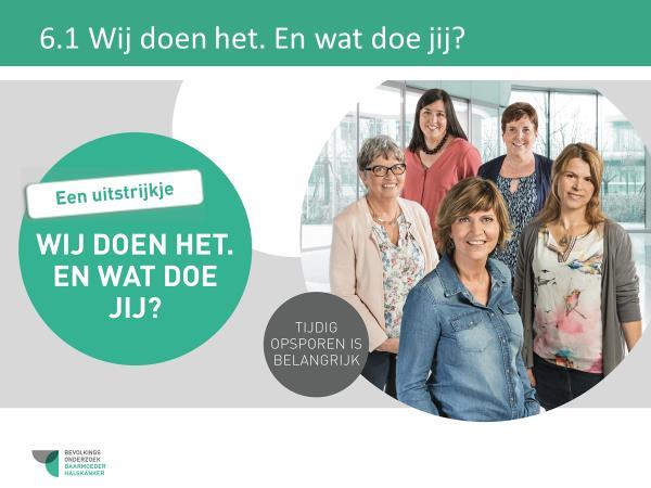 Toch hebben we eerder gezien dat er een tweede piekje is van baarmoederhalskanker op de leeftijd van 75 jaar net omdat vrouwen zich de jaren ervoor minder laten screenen.