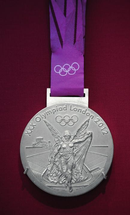 DE MEDAILLES Wist je dat? Elke deelnemer van de moderne Olympische Spelen ontvangt een deelnemersmedaille en diploma.