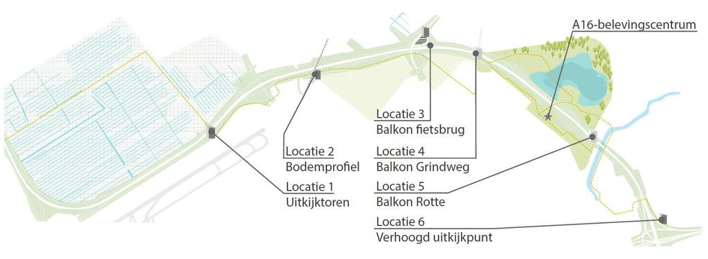 Pijler: Het verhaal van de A16 Rotterdam vertellen Het verhaal van de A16 Rotterdam onder andere vertellen door: A16 Belevingscentrum