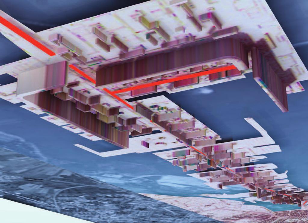 Een van de eerste plannen voor IJburg in Amsterdam. Getekend in SketchUp en daarna met een render programma nabewerkt. Meer ontwerpen treft u aan bij: http://www.tekenen.alfazet.