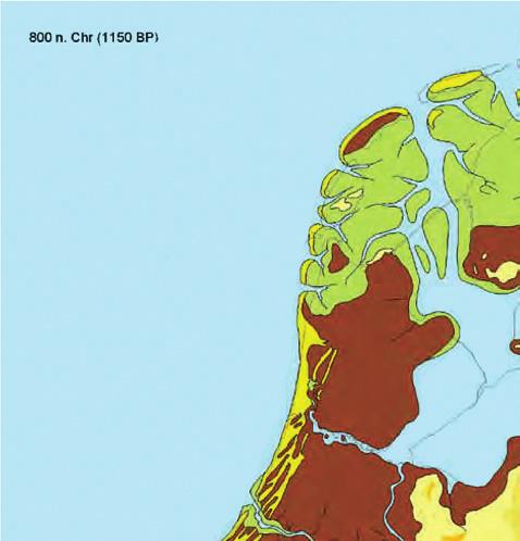 9 Het grootste deel van de ijstijd bestond de bodem van de Noordzee uit een koude grassteppe met veel zoogdieren.