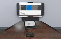 Specificaties SMART Room Systeem met Skype for Business voor extra kleine ruimtes Model SRS-LYNC-XS met een SMART Board 8055i-G5 interactief display Overzicht Het SMART Room Systeem met Skype for