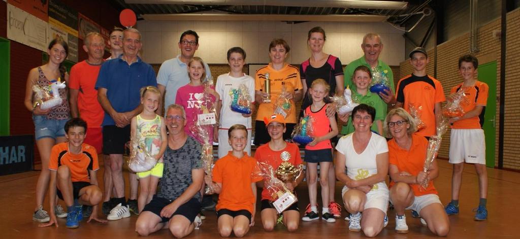 Recreatief tafeltennis Elke dinsdag vanaf 19.30 uur en elke vrijdag vanaf 20.