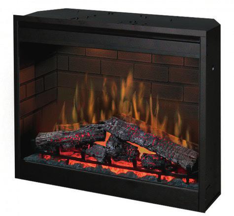 Inbouwunit Firebox DF3020-31 - Firebox 20, 25, 26, 30 Optiflame vlameffect Gemakkelijke installatie LED Houtset Afmetingen BxHxD Achterwand LED Houtset DF2010-20 firebox 54,7 x 56,1 x 22,8 cm Zwart